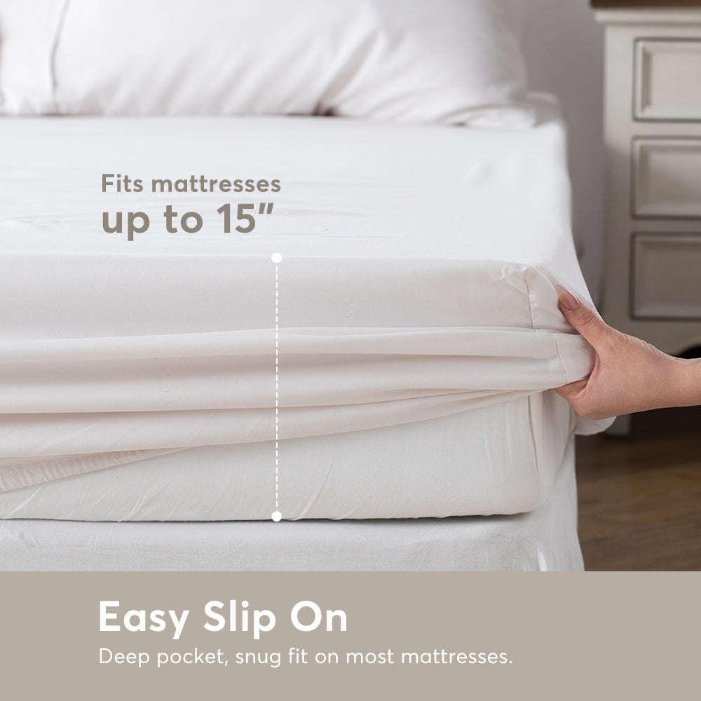 Quilt Set with Sheet Set - Light Brown Ruffles Trim - Lightweight Bedding Bedspread Coverlet - Machine Washable - Hypoallergenic - for Home Bedding, Guest Room, Bedroom, RV, Camper, Cabin and College Dorm Decor and Accessories - Twin, Queen, King Size