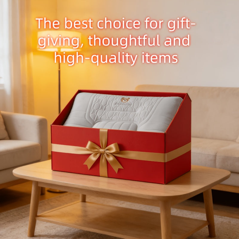 2pcsCooling Pillow Core for Air Conditioned Rooms. Suitable for Summer, Providing Breathable And Scientifically Divided Support for Deep Sleep. Suitable for Adults. Ideal for Giving to Family Members Or Friends to Ensure A Good Night's Sleep