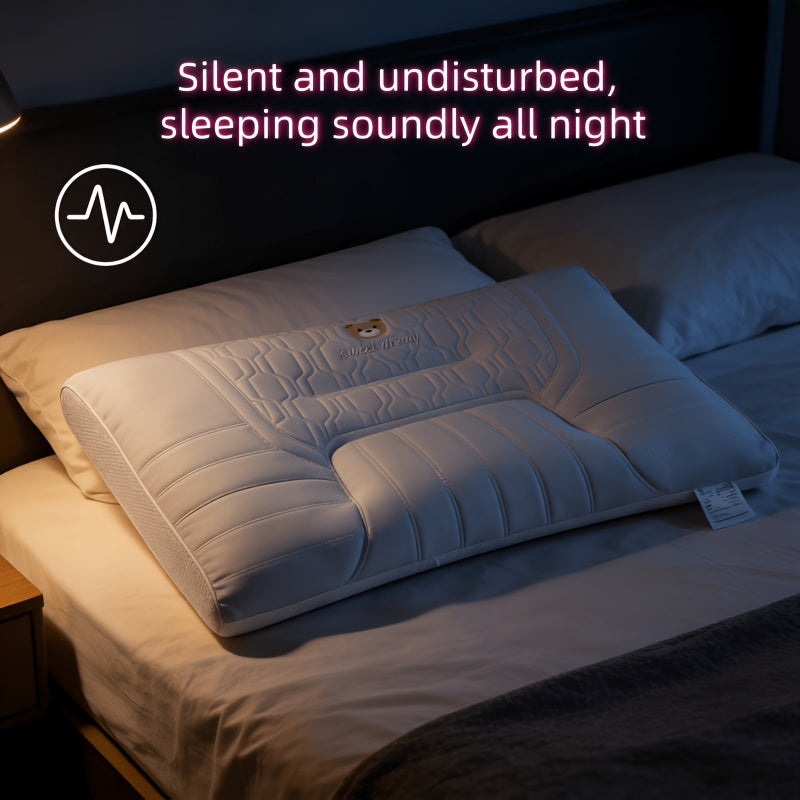 2pcsCooling Pillow Core for Air Conditioned Rooms. Suitable for Summer, Providing Breathable And Scientifically Divided Support for Deep Sleep. Suitable for Adults. Ideal for Giving to Family Members Or Friends to Ensure A Good Night's Sleep